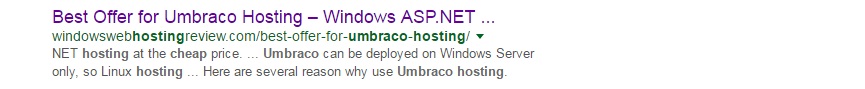 umbraco-hosting